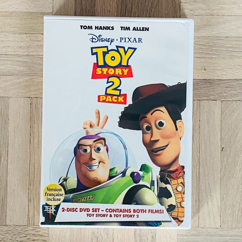 DVD - Disney's Pixar Toy Story 1 and Toy Story 2